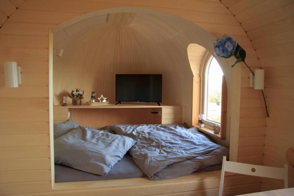 Schmidis Igluhuts Im Pfaffenwinkel - Tiny House 2 Apartment Apfeldorf Exterior foto